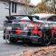 Latest hot-selling sports version modified body kit PP fender rear lip for Audi