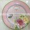 fine bone china dinner plate ceramic charger plate for wedding