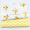 Cartoon diamond printed cotton baby sleeping bag wrapped in twill children's cotton twill fabric