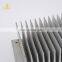 6061 T6 extruded aluminum heatsink,heat sinks aluminium customized, round aluminum heatsink for cooling fan