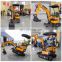 Excavator Rubber Track mini excavator with thumb attachments mini excavator grapple price for sale