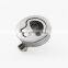 MS958 Boat Slam Latch Hatch Round Flush Pull Latch Boat Latch Hatch Lock for Replace RV Drawers Cabinet Marine