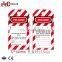 Industry PVC Material Danger Warning Safety Lockout Tagout Tags