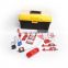 Electrical Safety Lock Out Tool Box Convenient Group Lockout Tagout Kits