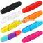 custom colorful vibration dampener silicone rubber long tennis racket string shock absorber