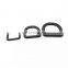 2020 Pop Matte black  metal dog accessories noble black hardware for Bags