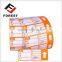 High quality thermal roll supermarket price tag