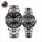 New Brand Custom Couple Watch Lover Gift Blue Dial 10ATM Diamond Japan Movt Quartz Watch Stainless Steel