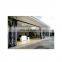 Sealed balcony folding toughened glass window aluminum alloy full folding windows anti typhoon panoramic invisible balcony