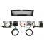 4x4 Off road Auto Parts Other Exterior Accessories ABS Black Car Front Upper Grille With LED Light Bar Fit For PAJERO V33 V43 19