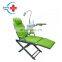 HC-L050 low price Portable folding dental chair unit with air compressor for dental clinic
