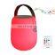 wholesale factory Amazon logo USB Charger rechargeable cordless Portable plastic music speaker with led lighting