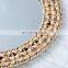 Vintage Straw Water Hyacinth Mirror Boho wall Decoration High Quality cheap wholesale made in Vietnam