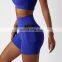 High Waist Side Pockets Biker Fitness Sports Shorts Custom Women Butt Lifting Yoga Pants