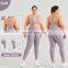 Custom Women High Impact Sports Bras With Racer Back Plus Size Workout V Neck Gym Top