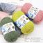 Hand Woven Crochet yarn 50g Milk cotton wool yarn 5 Ply knitting cotton thread