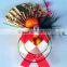 Artificial Winter pine straw wreath/spring wreath made in China