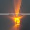 Transparent 10mm Yellow led lamp for underwater light