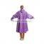 Long Motorcycle Rain Poncho Raincoat With Logo