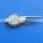 promotional custom metal golf divot tool with acrylic gift box