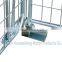 Powder coating collapsible steel cage pallets box basket pallet