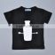 Ins Hot Sale Baby Bottle Cotton Tops Short Sleeve Printed T-shirt + Harlan Trousers Summer Boy Clothing Set