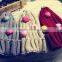 Newest Cute Colorful Balls Spread Children Kids Plain Knitting Hat Winter