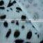 cow dots printed polyester plush blankets fabric