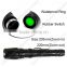 (120233) Rechargeable aluminum alloy long distance led torch zoom flashlight