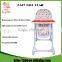 Restaurant Indoor Outdoor Application Promotional Portable Plastic Feeding Chair