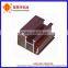 Top Sale Aluminum Profile for Window with Popular Design and Wooden Color Surface