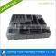 Customized black PS plastic electronic packaging tray