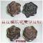Rose Shape Leather Button