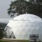 Geodesic dome tent Event dome tent White PVC cover White 2 room for sale