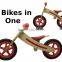 2015 hot sale high quality wooden kids walking bike toys