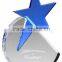 new design acrylic awards and trophies with star , cheap glass trophy award, crystal trophy award