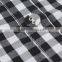 Latest fashion stand collar plaid elegant A-line/skirt with bowknot