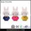 lovely custom rubber rabbit shape buy wholesale usb pen drive 2.0(PVC-CT854)