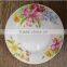 Food Ceramic Platter For Children/Porcelain Round Dinner Plate Set/High Quality Cheap Porcelain Candy Dish For Kids