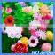 Hogift hot selling fashion flower hairpins handmade plants resin hair clips MHo-14