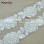 3D flower polyester lace trim with cross wholesale WTPA-035                        
                                                                                Supplier's Choice