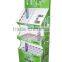 Point of Sales Corrugated Cardboard Cosmetic Display Stand