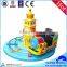 kiddie ride amusement machine 3 seats mini carousel for sale
