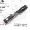 aluminum LED mini flashlight and zoom function pen clip flashlight