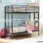 Trade Assurance Bedroom Furniture Black Twin over Twin Metal Bunk Bed