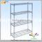 High quality sturdy hotel metal 4 tiers foldable luggage rack