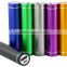 Best promotional gift manufacturer price cylinder metal portable charger power bank fast delivery