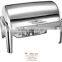 Deluxe Roll Top Chafer Catering Equipment Chafing Dishes,Chefer