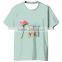 new design high quality sublimation printing trend fashion hot sales women t- shirts
