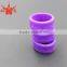 Custom purple debossed fashion bracelet/silicone bracelets with Logo